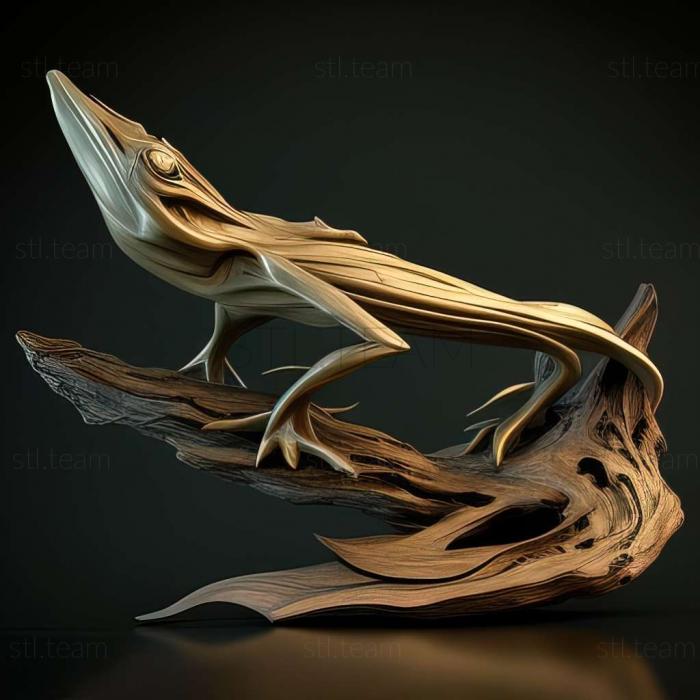 3D model Twig Plantar from Amphibian (STL)